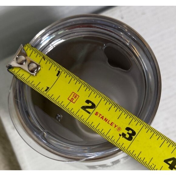 PJs Craft Cream Liquor White Stainless Steel Wine Tumbler With Lid 12 Oz - Picture 10 of 10